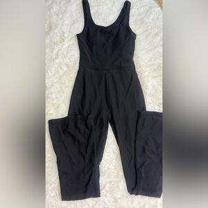 Elegant Black Sleeveless Jumpsuit